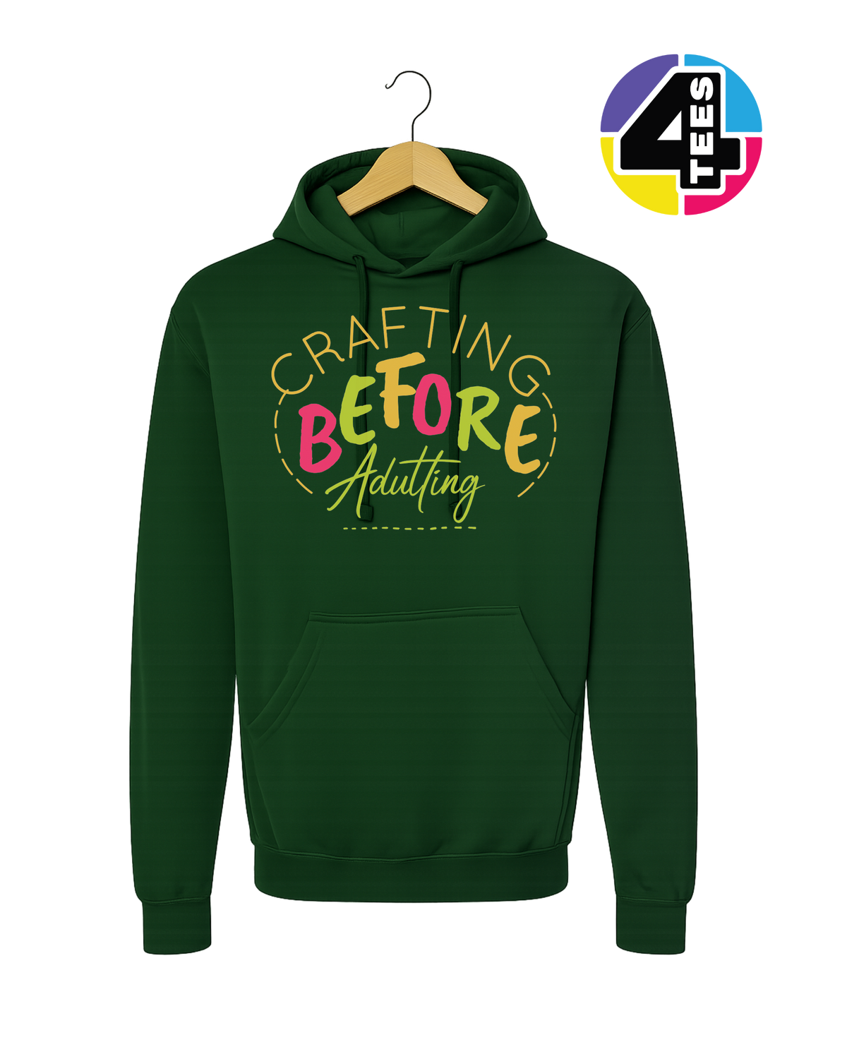 Crafting Before Adulting Hoodie