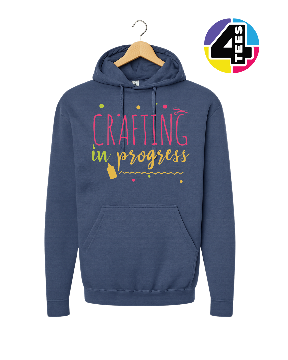 Crafting in Progress Hoodie