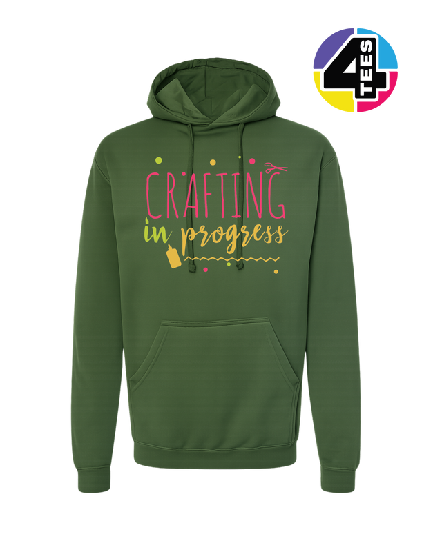 Crafting in Progress Hoodie