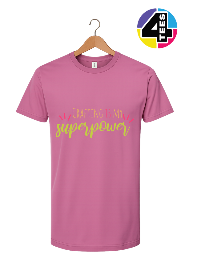 Crafting Is My Superpower Tee