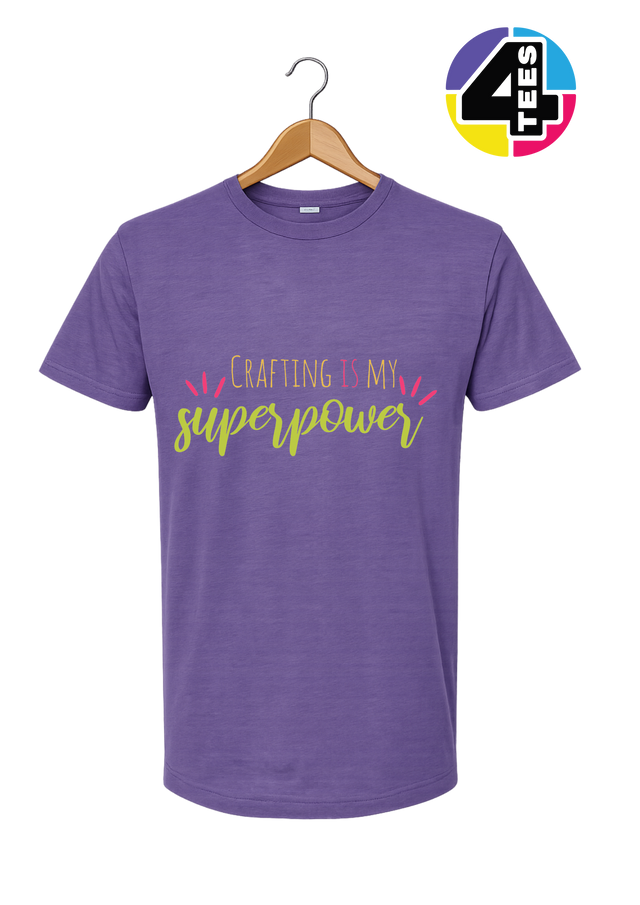 Crafting Is My Superpower Tee