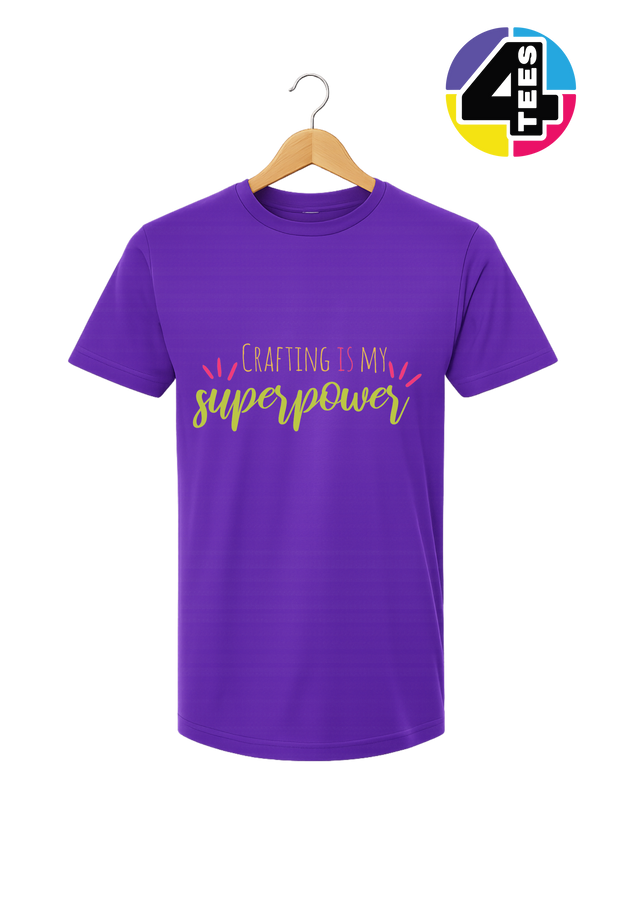 Crafting Is My Superpower Tee