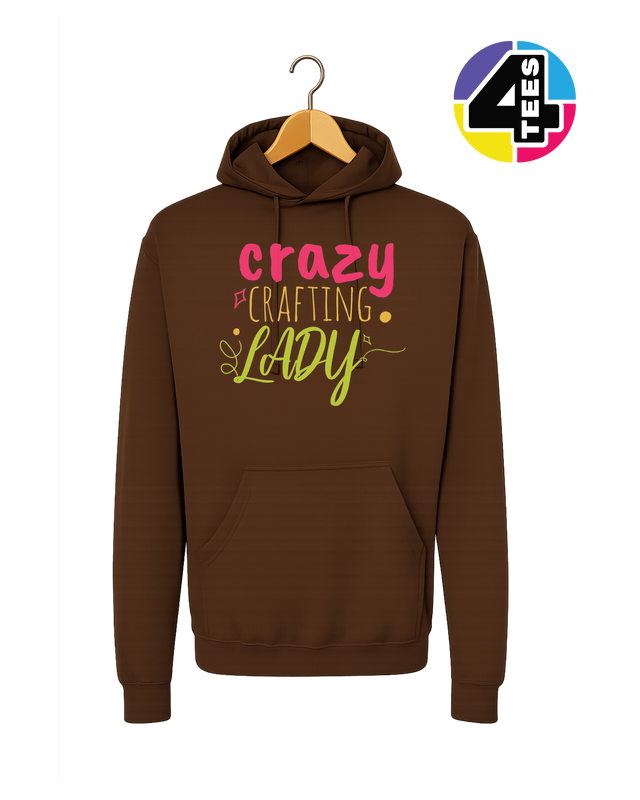 Crazy Crafting Lady Hoodie