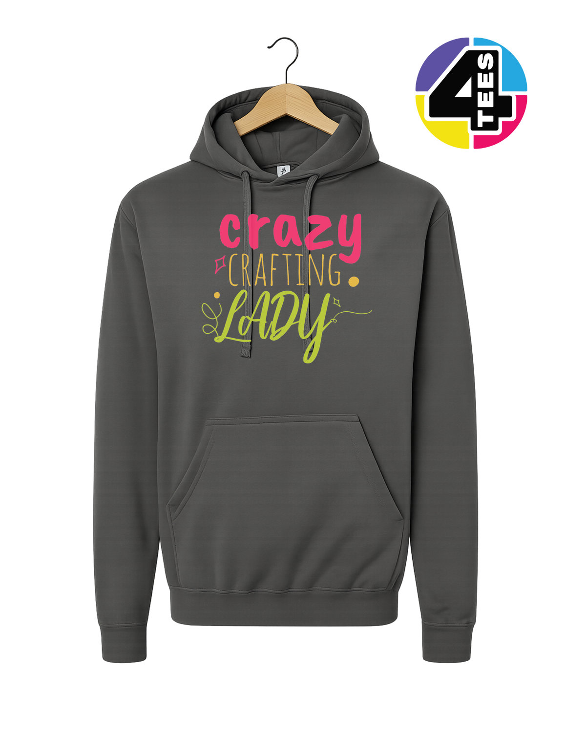 Crazy Crafting Lady Hoodie