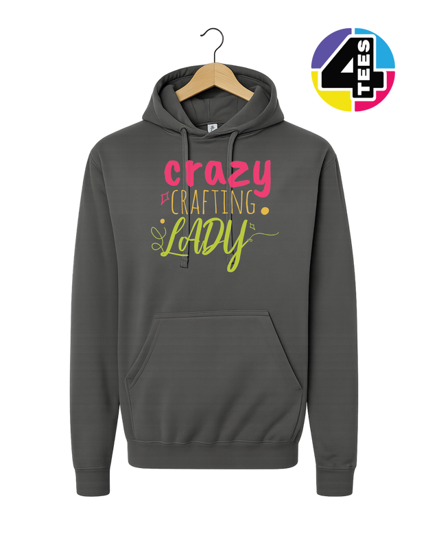 Crazy Crafting Lady Hoodie