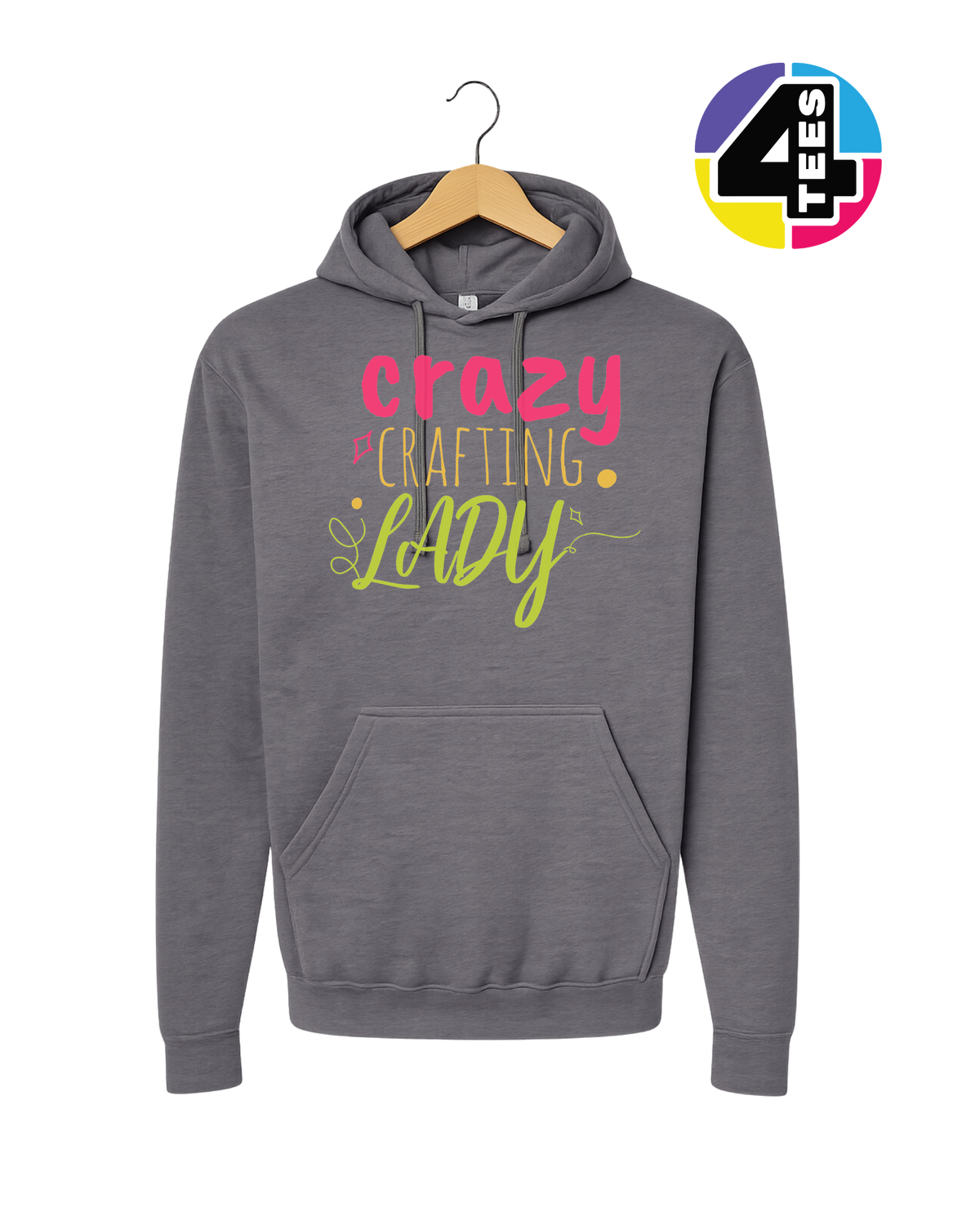 Crazy Crafting Lady Hoodie