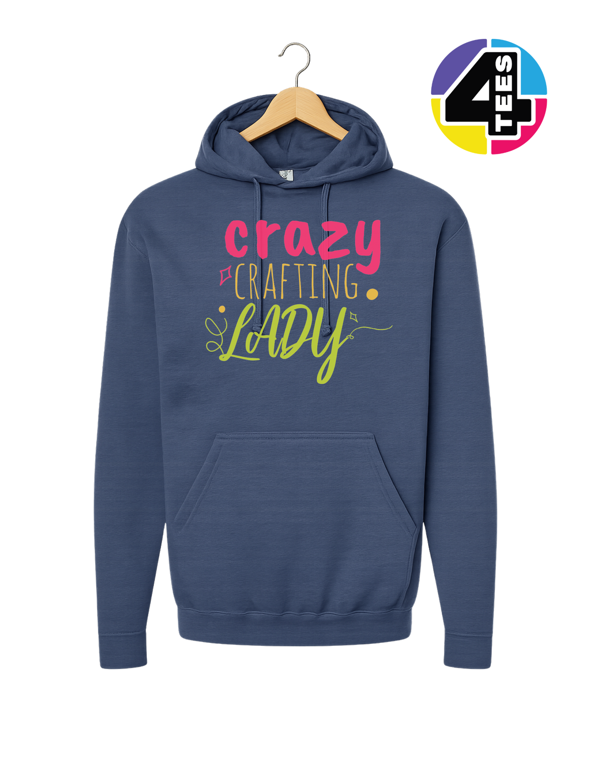 Crazy Crafting Lady Hoodie
