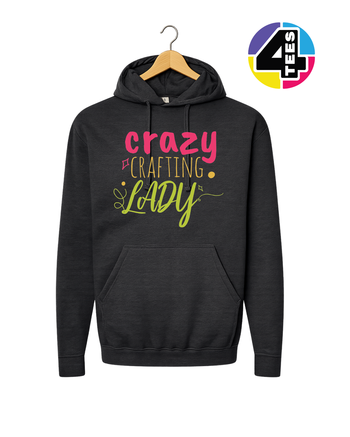 Crazy Crafting Lady Hoodie