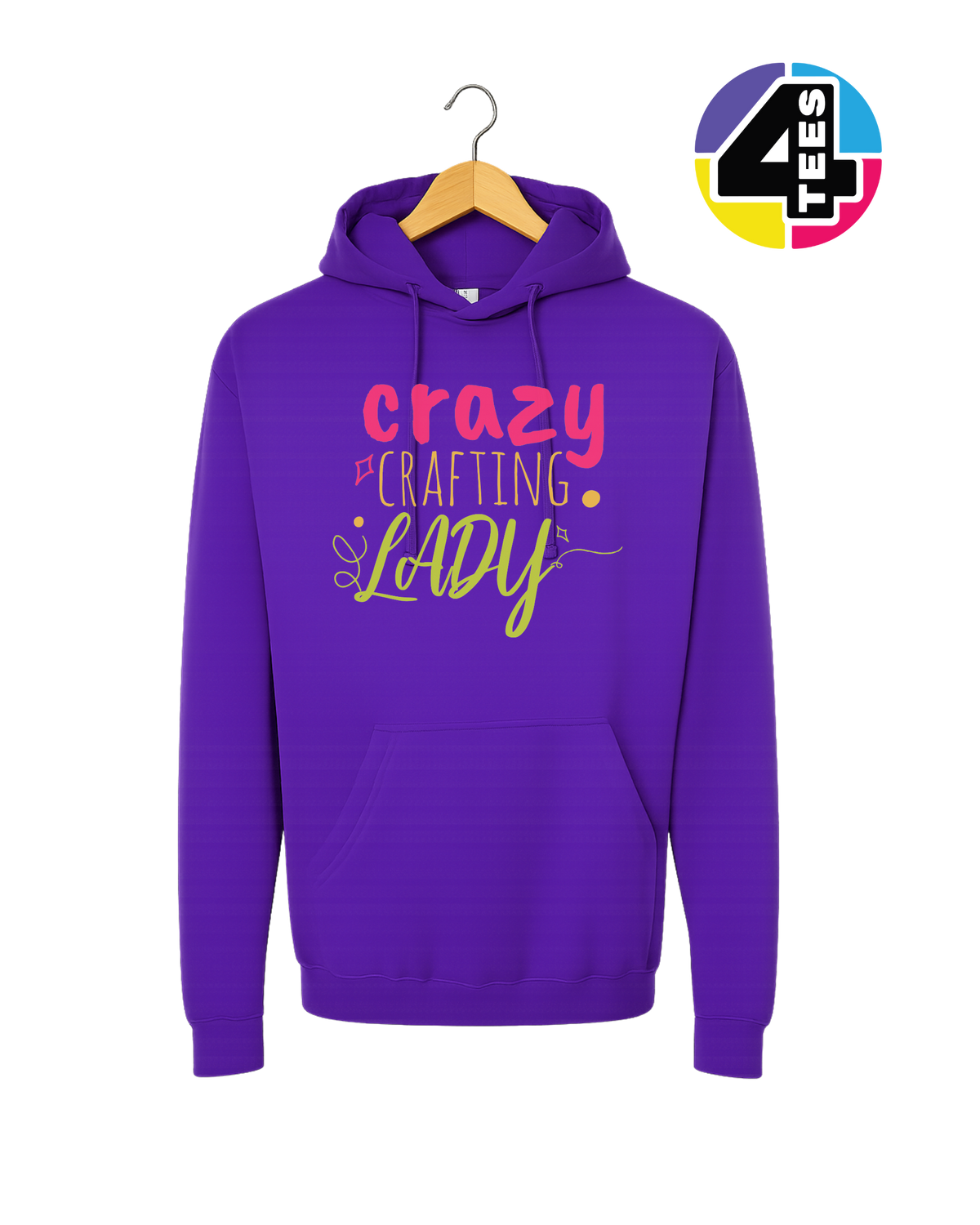 Crazy Crafting Lady Hoodie