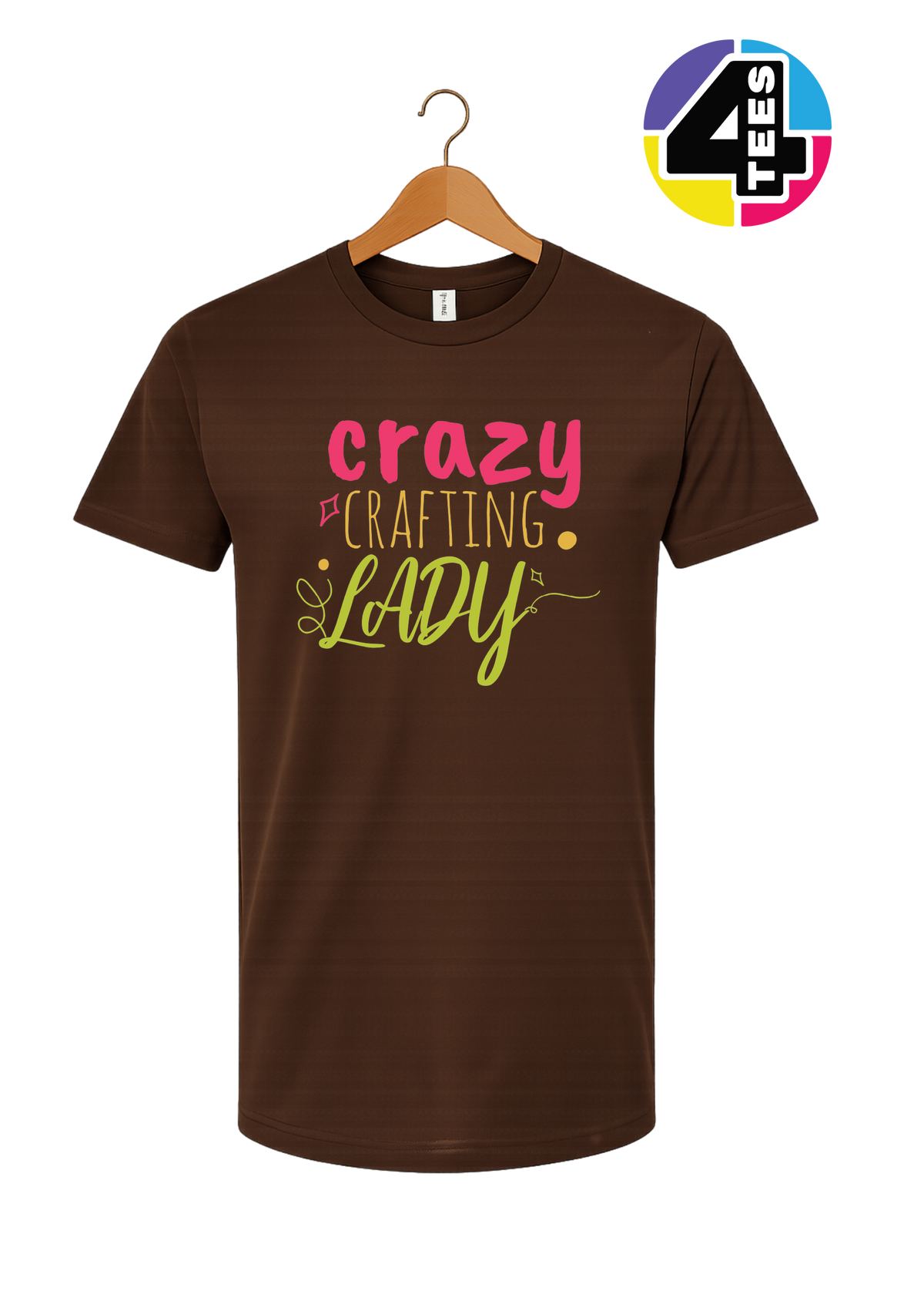 Crazy Crafting Lady Tee