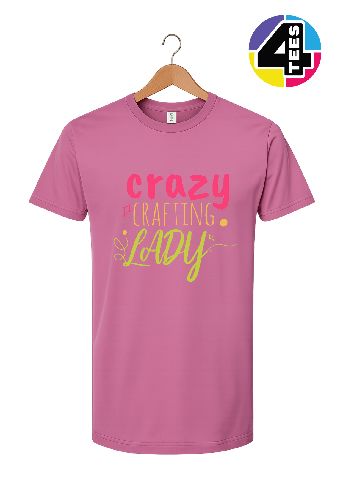 Crazy Crafting Lady Tee