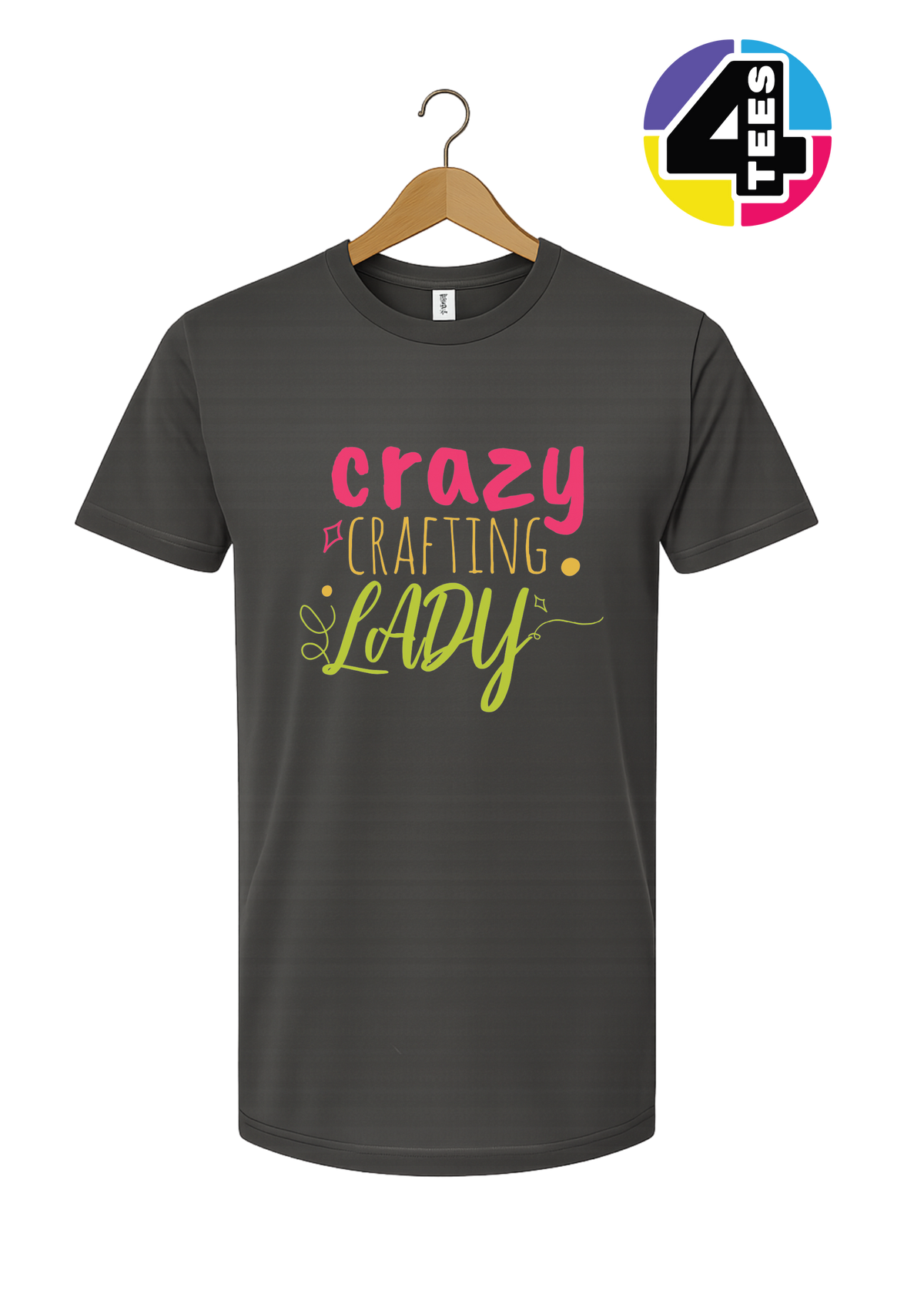 Crazy Crafting Lady Tee