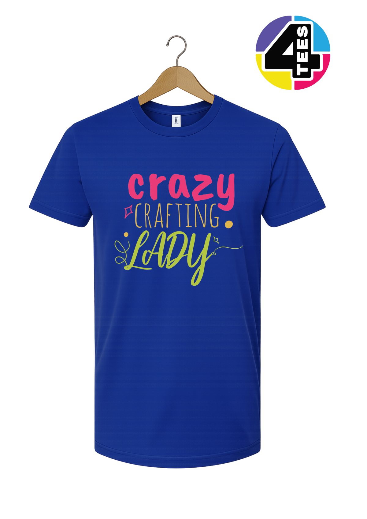 Crazy Crafting Lady Tee