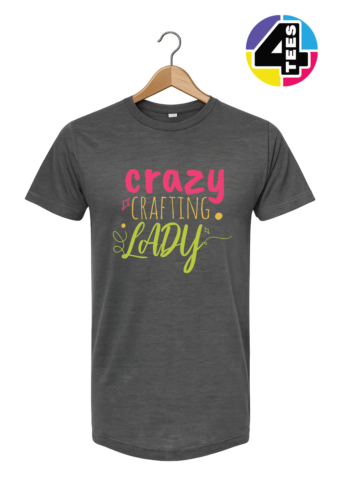 Crazy Crafting Lady Tee