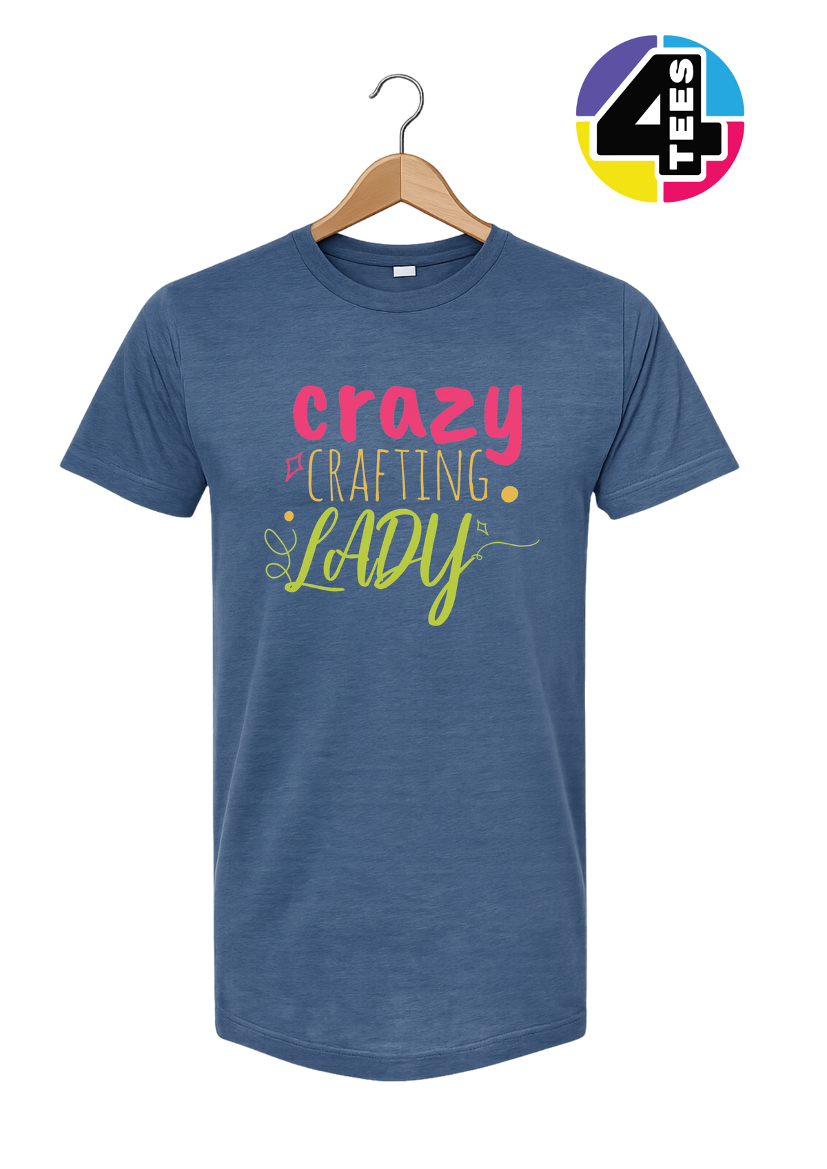 Crazy Crafting Lady Tee