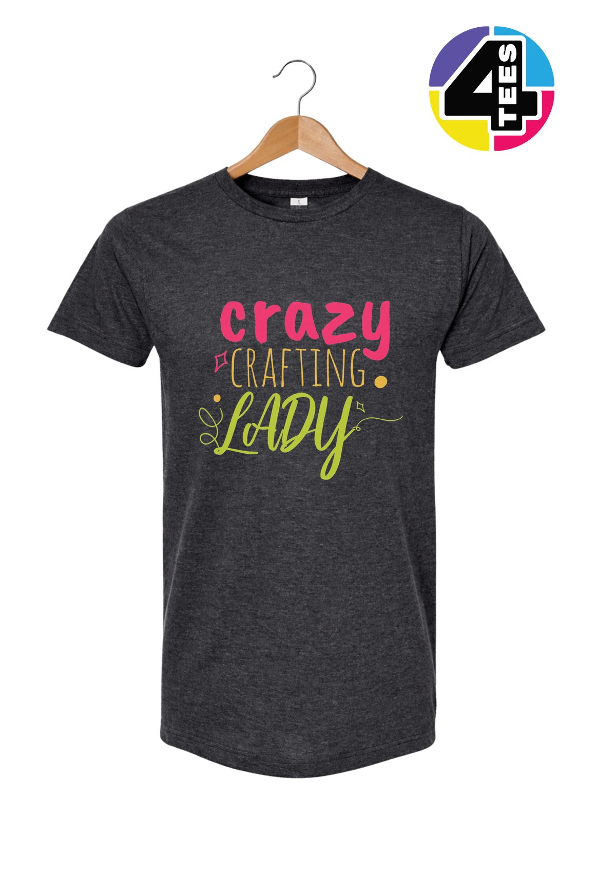 Crazy Crafting Lady Tee