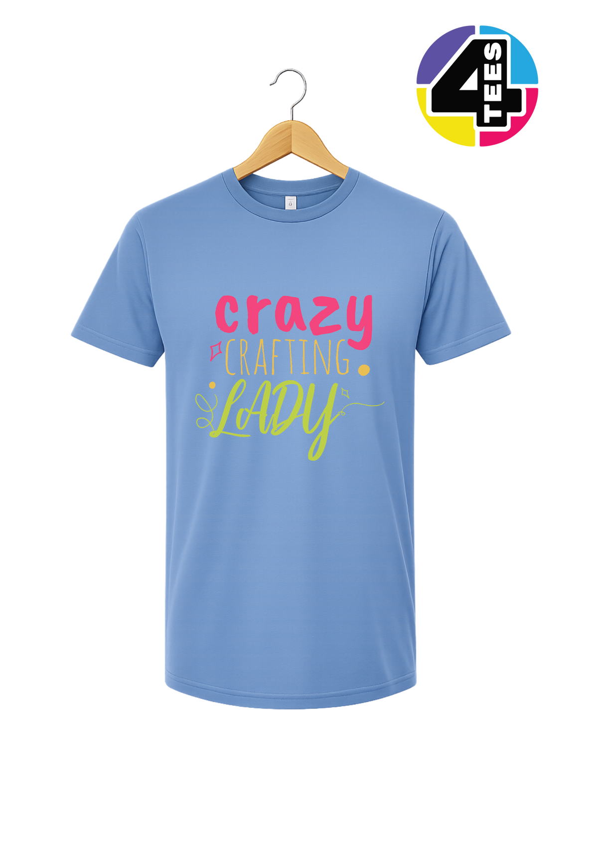 Crazy Crafting Lady Tee