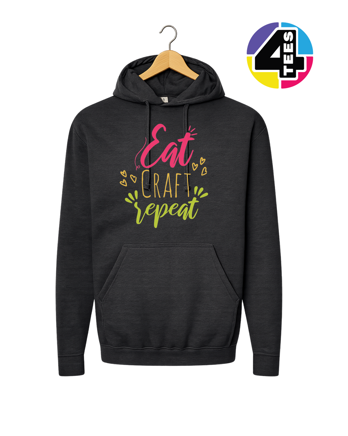 Eat Great Repeat Hoodie