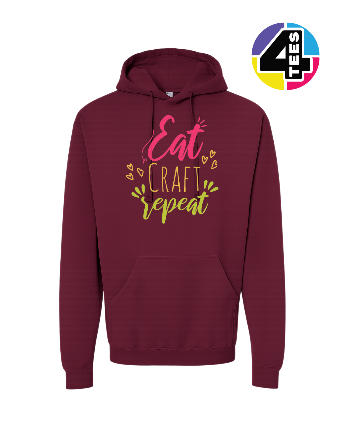 Eat Great Repeat Hoodie