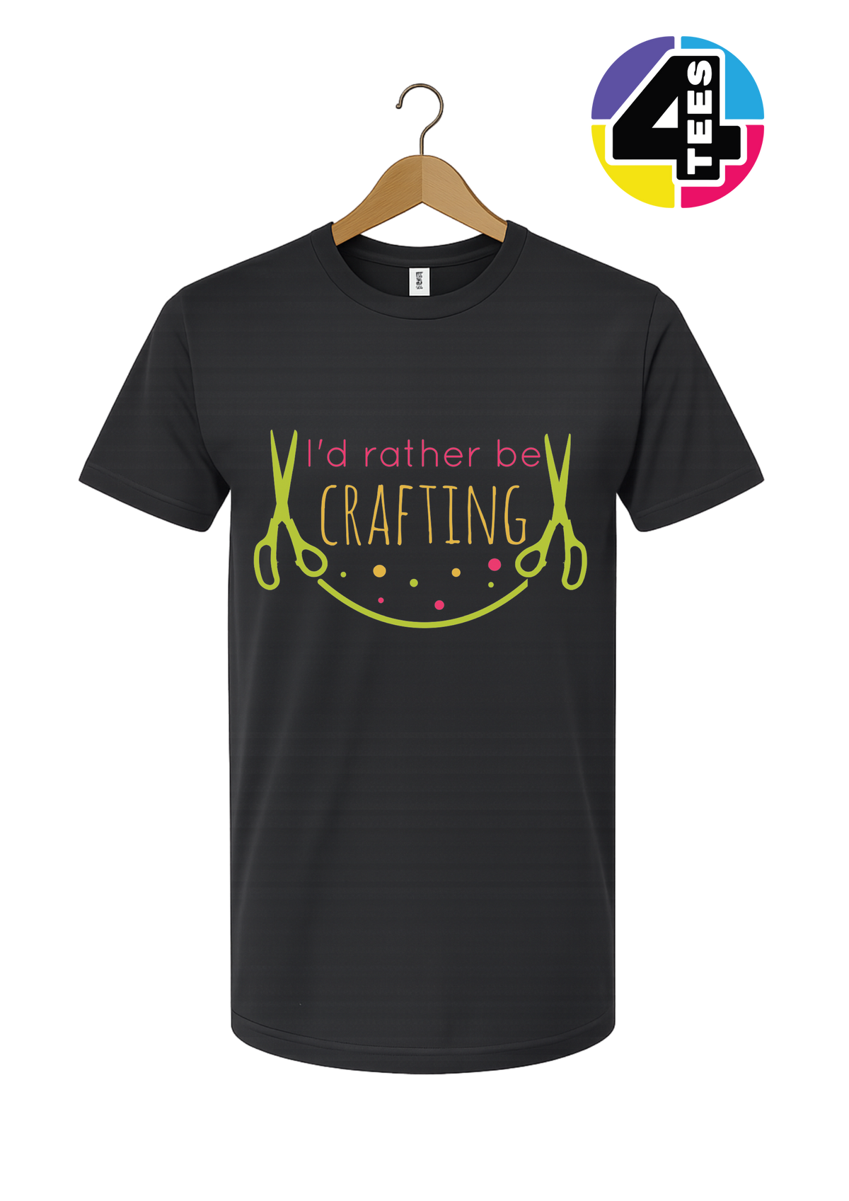 I'd Rather Be Crafting Tee