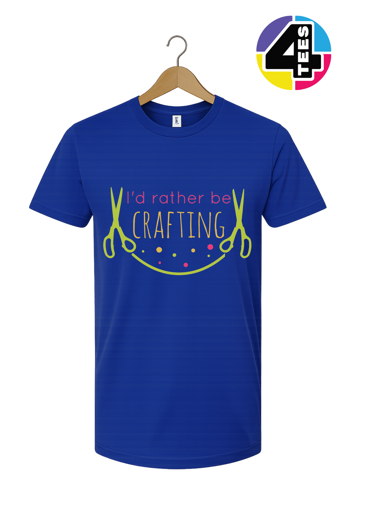 I'd Rather Be Crafting Tee