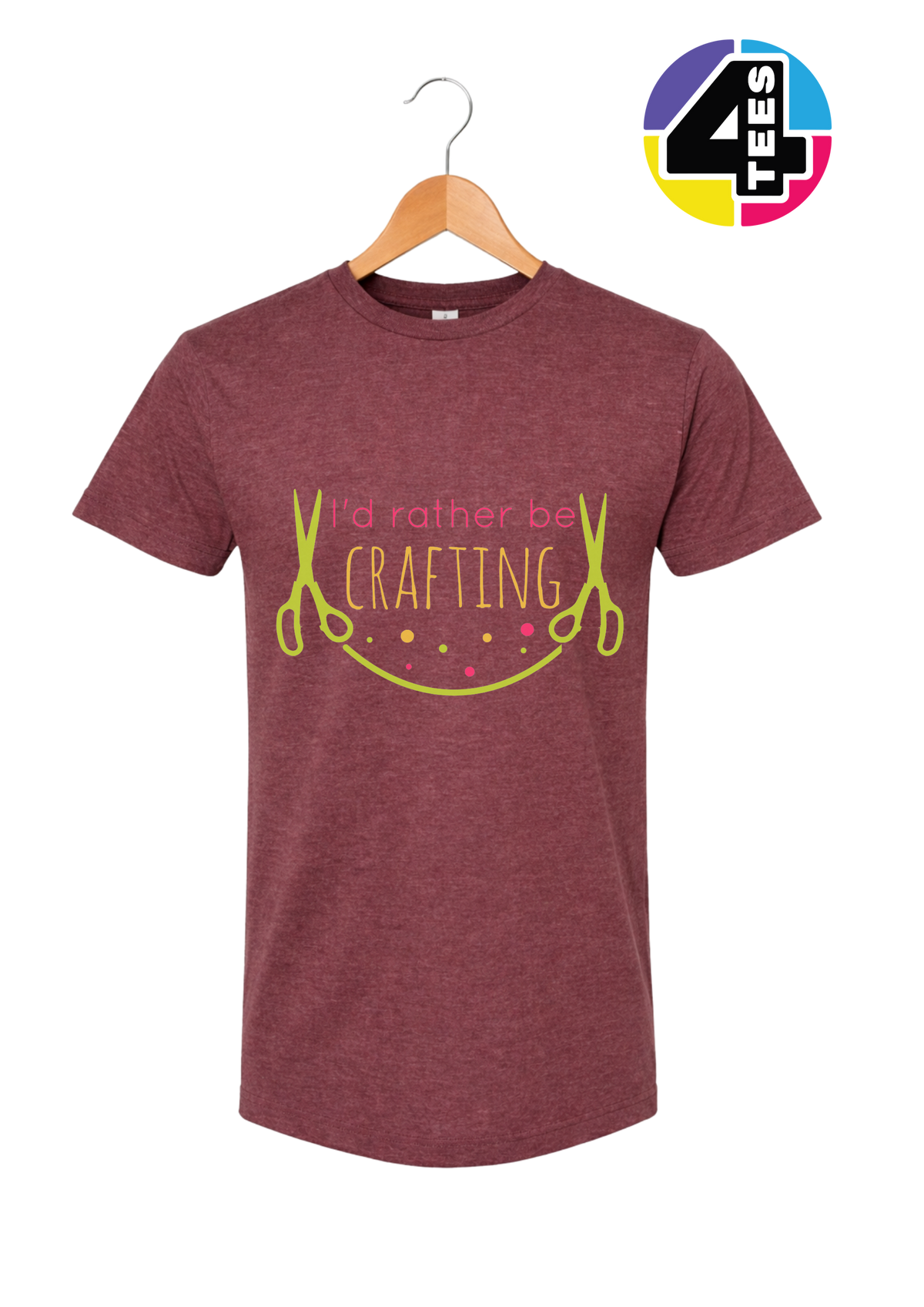 I'd Rather Be Crafting Tee