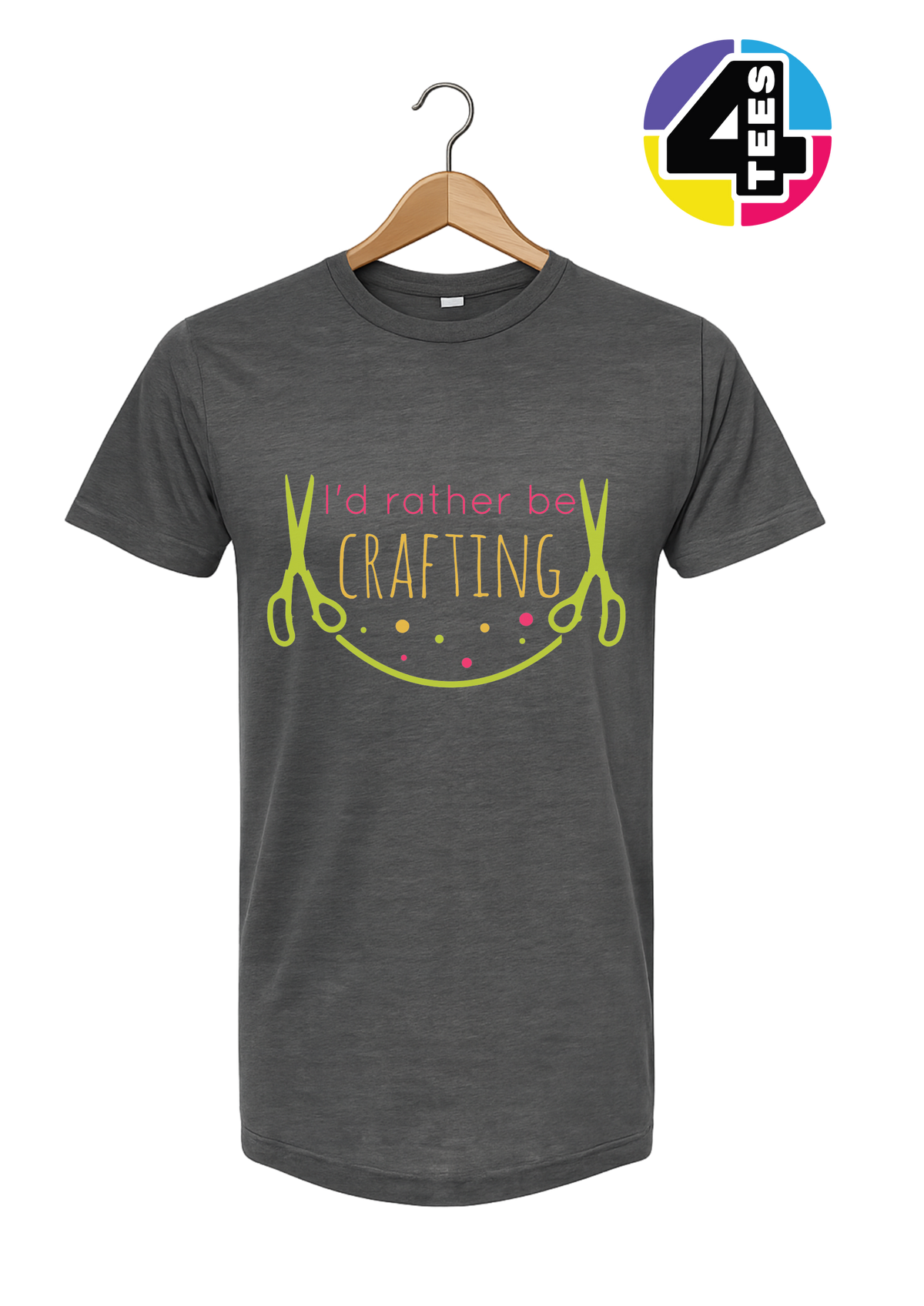 I'd Rather Be Crafting Tee