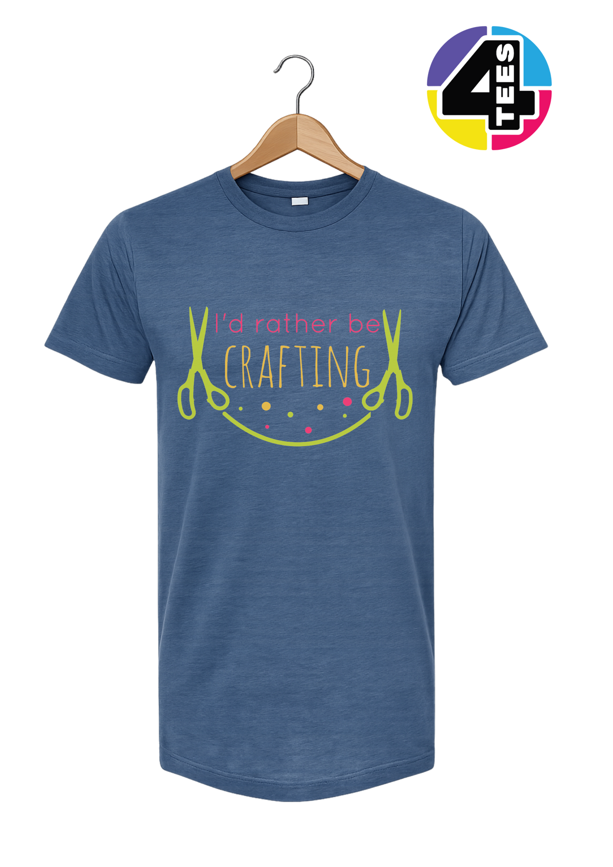 I'd Rather Be Crafting Tee