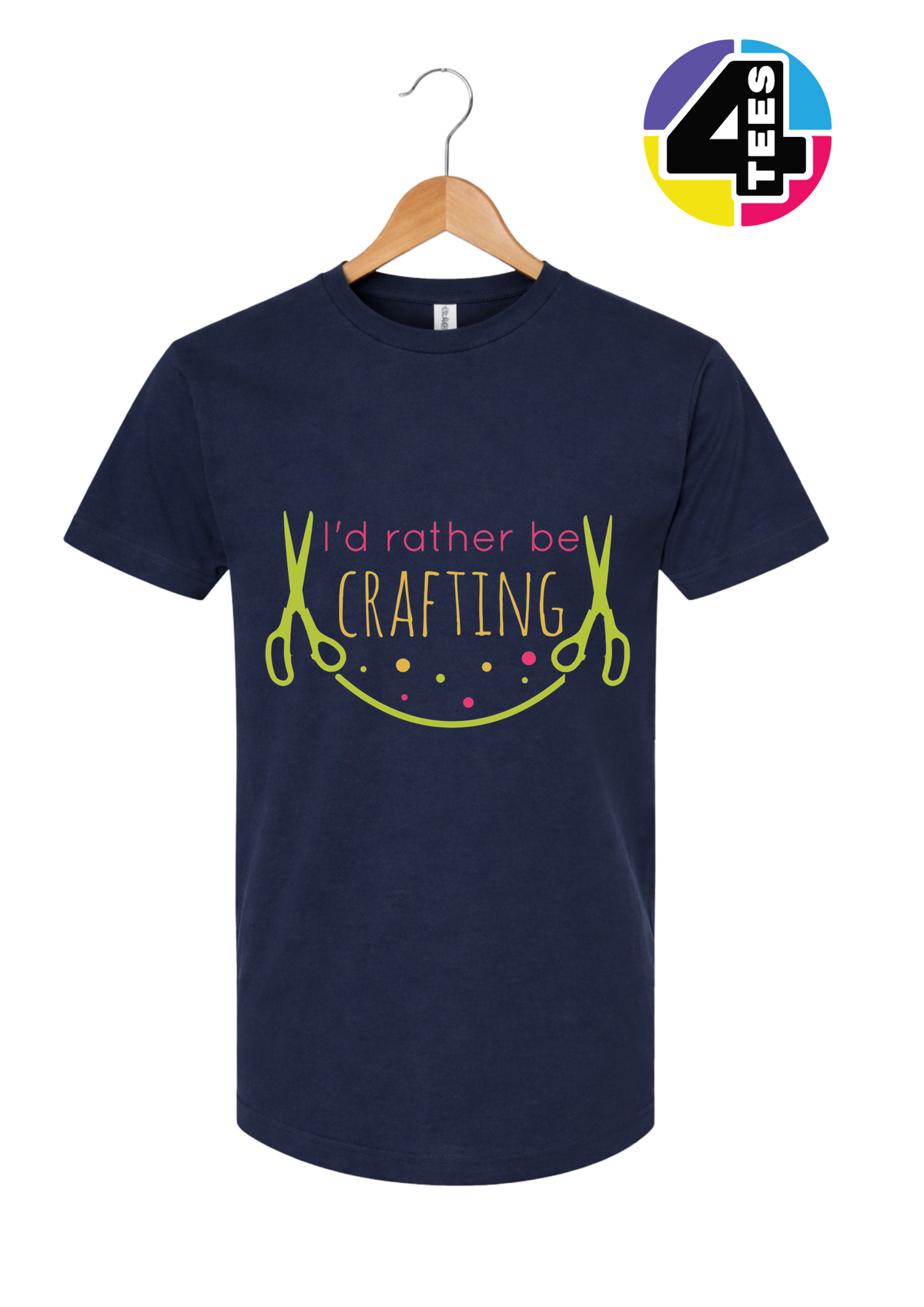 I'd Rather Be Crafting Tee