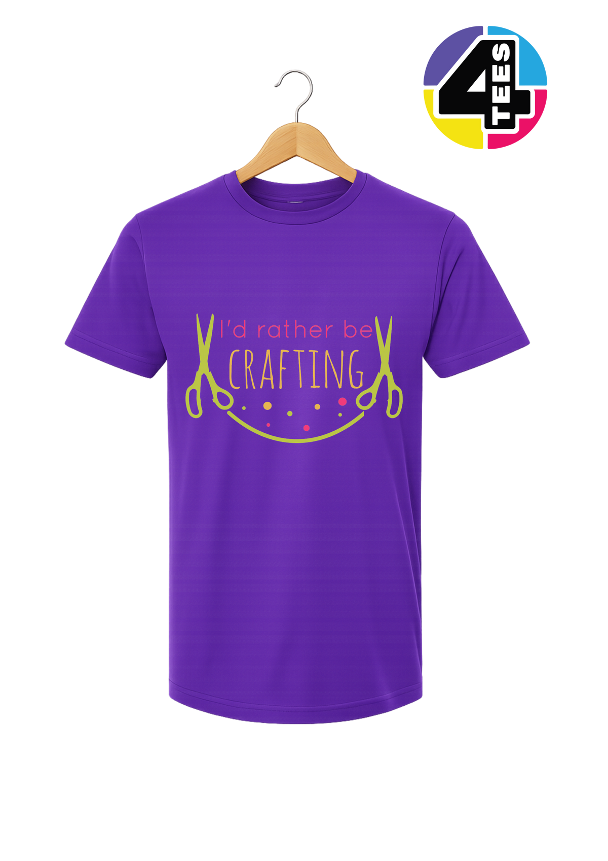 I'd Rather Be Crafting Tee