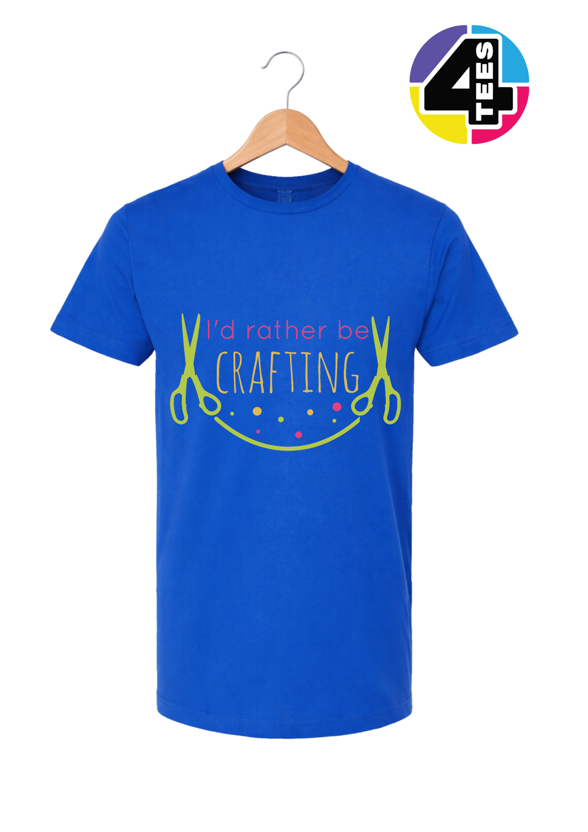 I'd Rather Be Crafting Tee