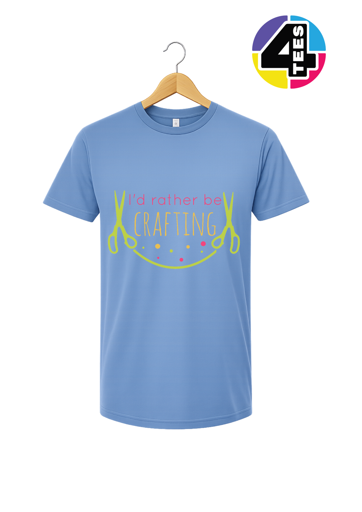 I'd Rather Be Crafting Tee