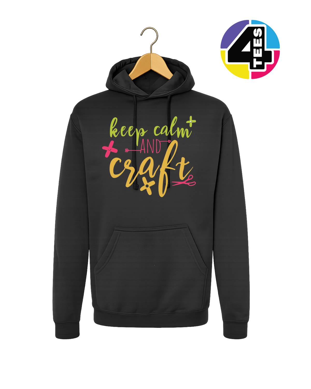 Keep Calm and Craft Hoodie