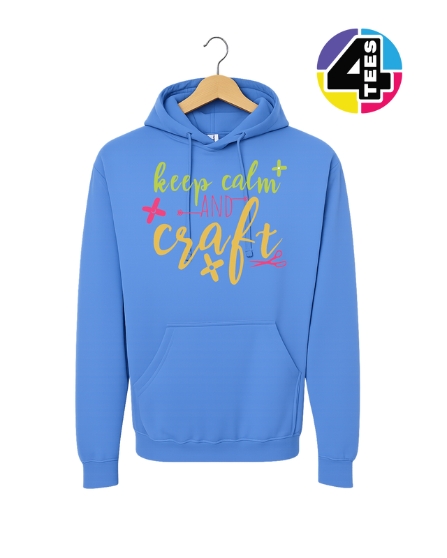 Keep Calm and Craft Hoodie