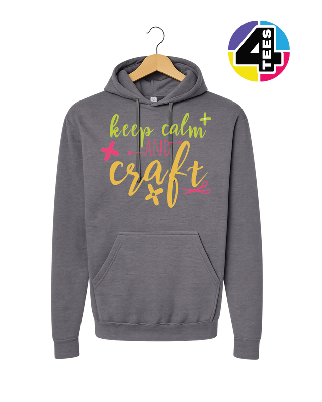 Keep Calm and Craft Hoodie
