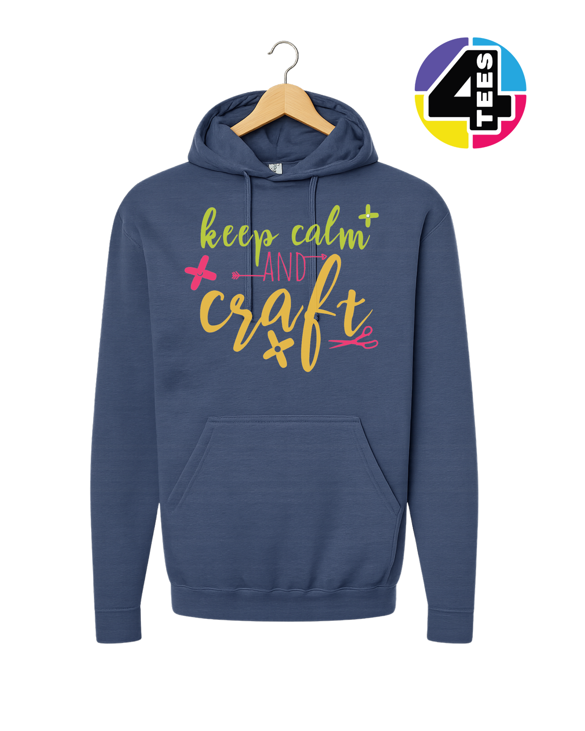Keep Calm and Craft Hoodie