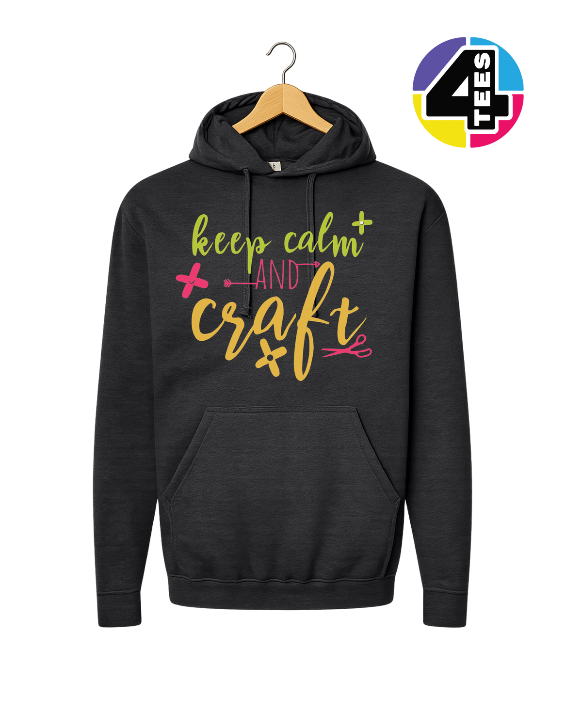 Keep Calm and Craft Hoodie