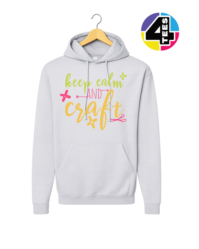 Keep Calm and Craft Hoodie