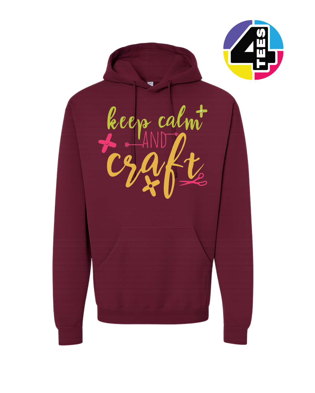 Keep Calm and Craft Hoodie