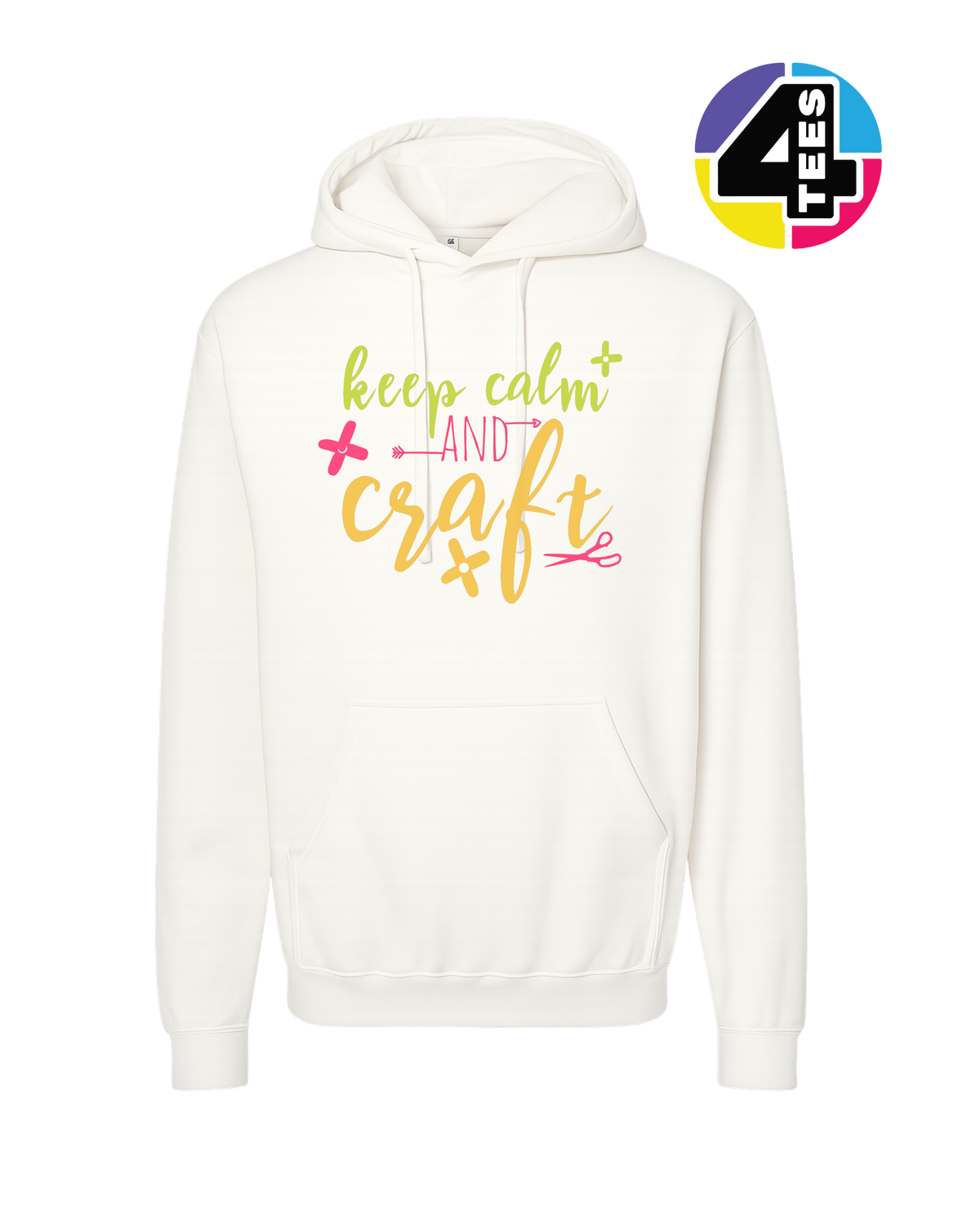 Keep Calm and Craft Hoodie