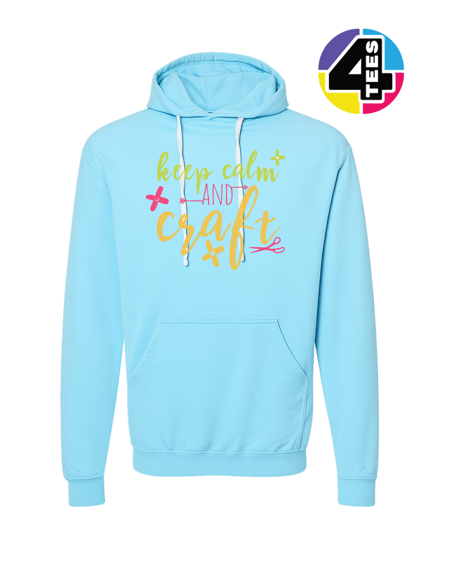 Keep Calm and Craft Hoodie