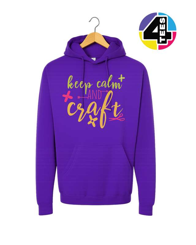 Keep Calm and Craft Hoodie