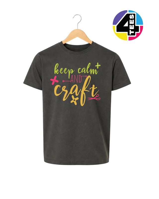 Keep Calm and Craft Youth Tee