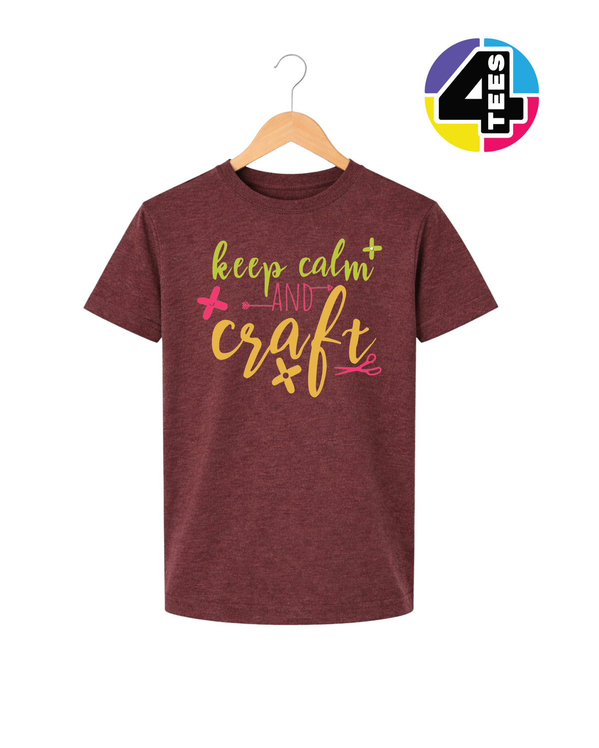 Keep Calm and Craft Youth Tee
