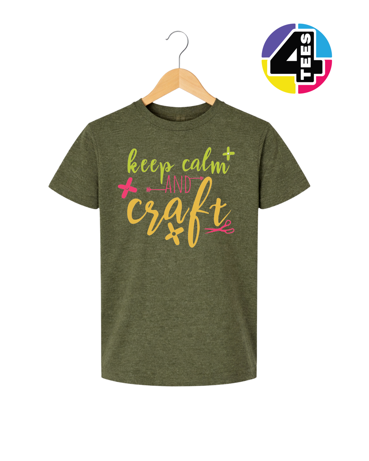 Keep Calm and Craft Youth Tee