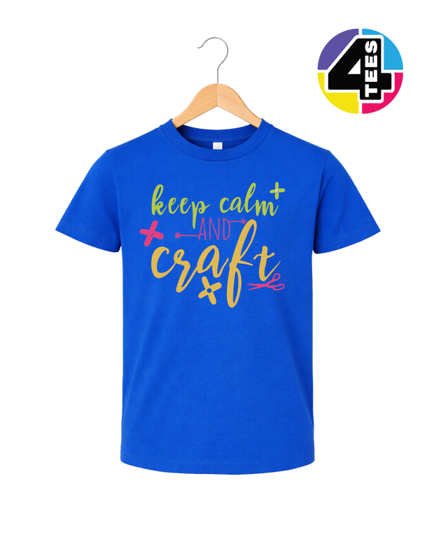 Keep Calm and Craft Youth Tee