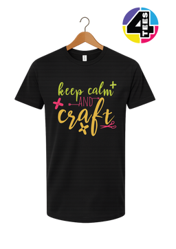 Keep Calm and Craft Tee