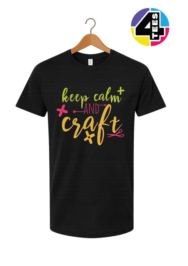 Keep Calm and Craft Tee