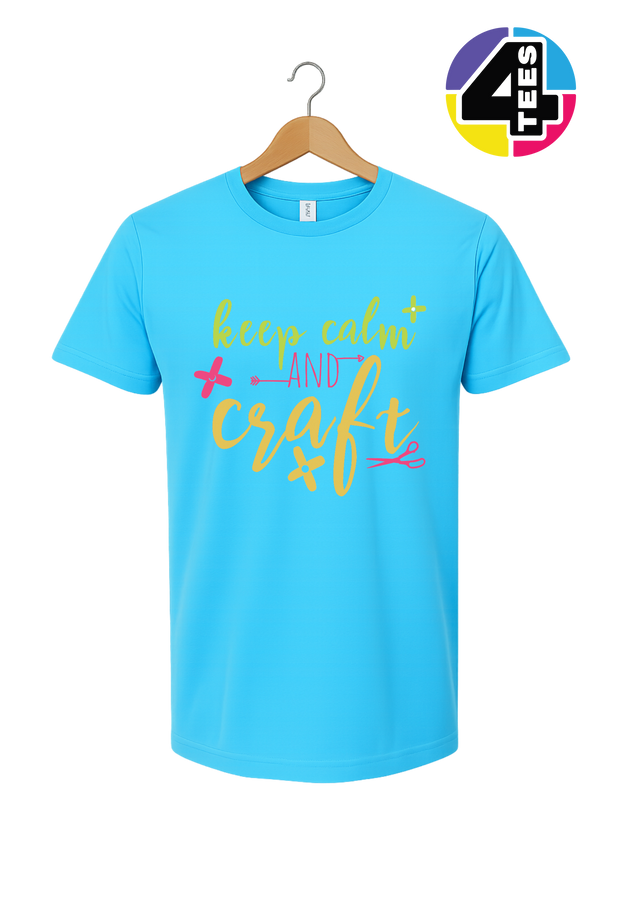 Keep Calm and Craft Tee