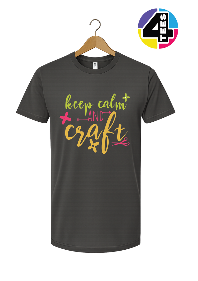 Keep Calm and Craft Tee